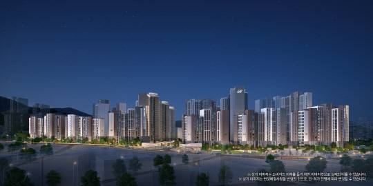 힐스테이트 메디알레 석경 투시도