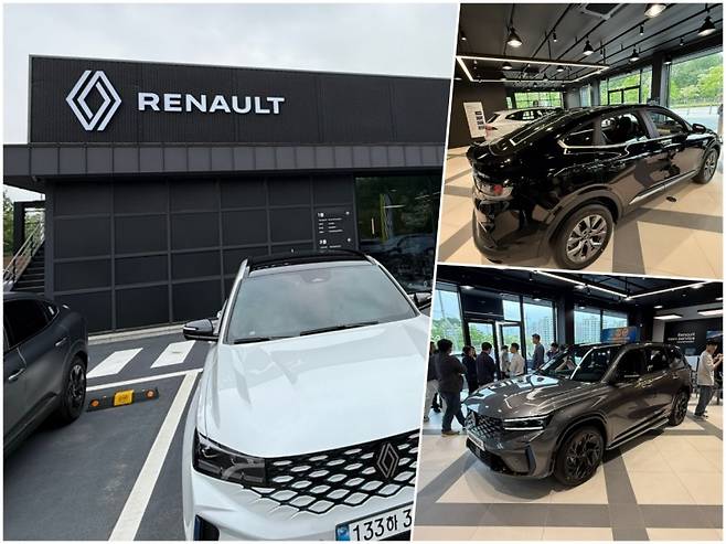 르노코리아 원주 대리점 전경 사진=육동윤 글로벌이코노믹 기자