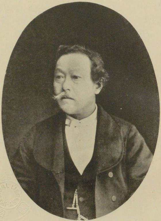 일본의 계몽주의자 니시 아마네(1829~1897). 서양어를 번역해 문학은 물론 철학·미학 같은 근대 학문용어를 많이 만들었다. [사진 윤상인]