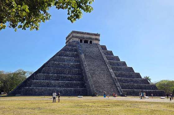 멕시코 치첸이트사 엘카스티요 피라미드. 연합뉴스