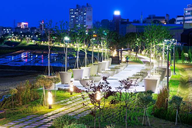 옛 철둑길 전경. 예천군 제공