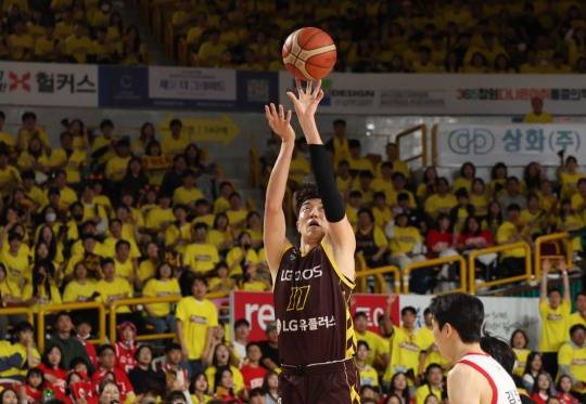 LG 허일영 맹활약. 사진[연합뉴스]