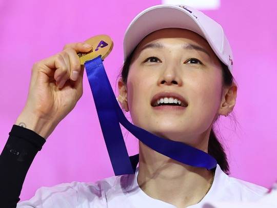 통합우승으로 화려한 마침표 찍은 김연경. 사진[연합뉴스]