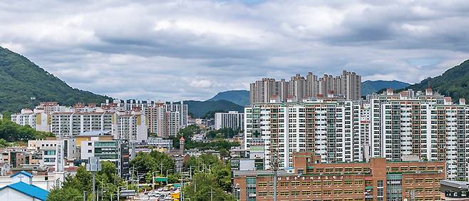 경기도 남양주 일대 아파트 전경(매경DB)