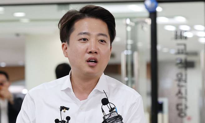 이준석 개혁신당 대통령 후보. 뉴스1