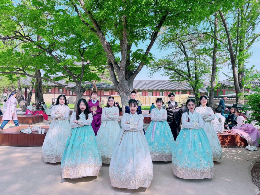 문화탐방 프로그램에 참여한 호서대 베트남 유학생들. 호서대 제공