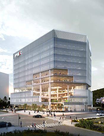 피에스케이홀딩스 판교 R&D 캠퍼스 조감도 [피에스케이홀딩스 홈페이지 캡처. 재판매 및 DB 금지]