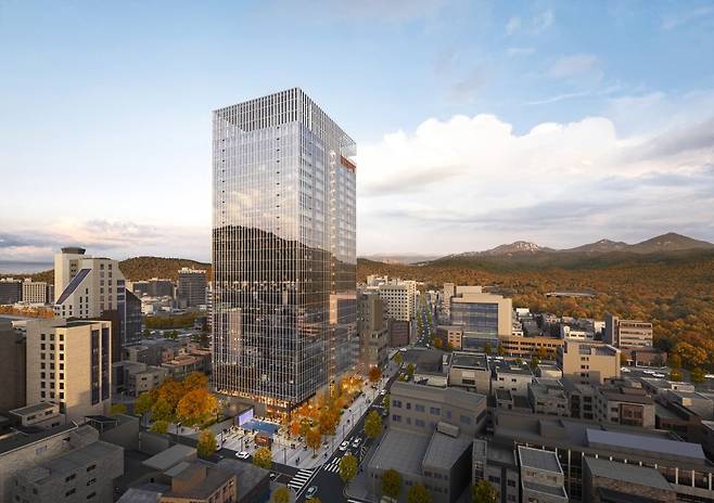 관수동구역 제3지구 도시정비형 재개발사업 조감도 [서울시 제공. 재판매 및 DB 금지]