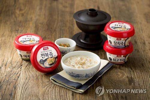 동원F&B의 죽 브랜드 연합뉴스 자료사진