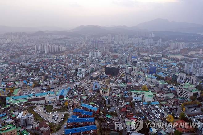 춘천 도심 [연합뉴스 자료사진]