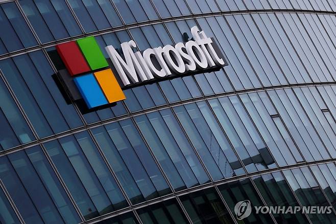 마이크로소프트 로고 [로이터 연합뉴스 자료사진. 재판매 및 DB 금지]