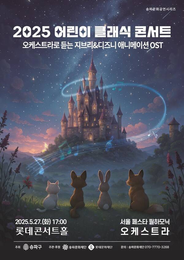 콘서트 포스터(사진제공=송파구청)