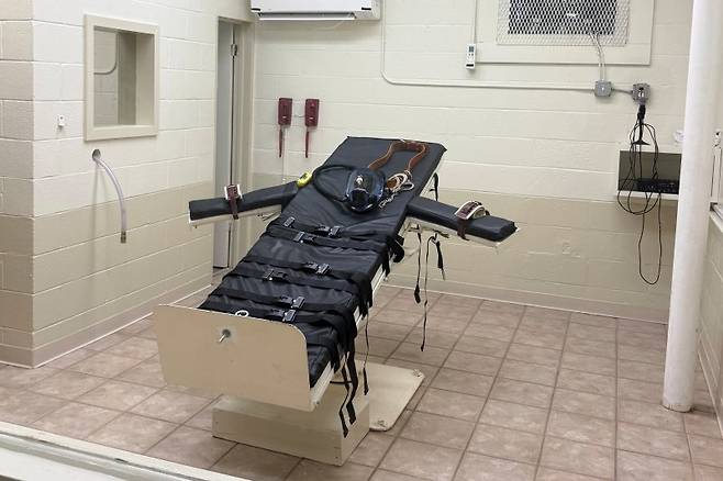 미국 루이지애나주 교도소의 사형 집행장.AP 연합뉴스
