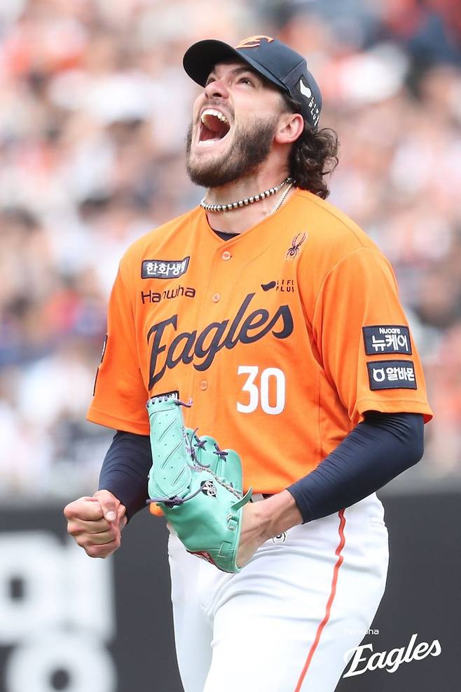 한화 이글스의 코디 폰세. 뉴시스