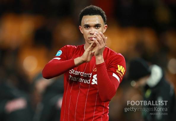 트렌트 알렉산더아놀드(리버풀). 게티이미지코리아