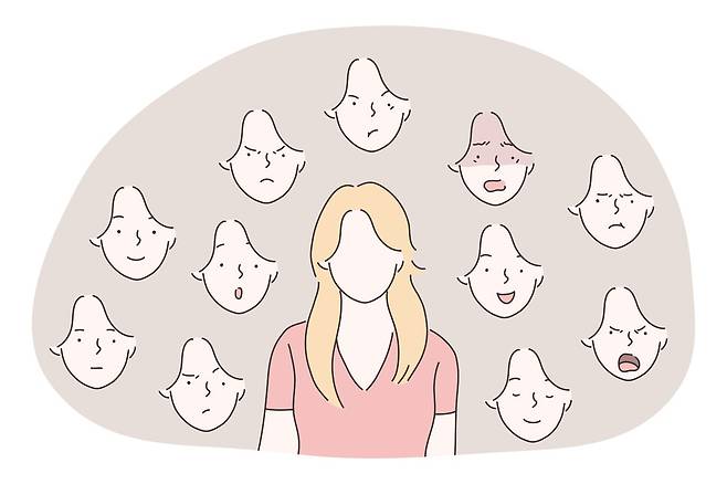 유치한 나, 못난 나, 자신만만한 나, 착한 나…, 그 가운데 중심을 지키고 있는 가장 의젓한 나와의 사이좋은 인터랙션. 잘 사는 법은 이게 전부일지도 모릅니다. 게티이미지뱅크