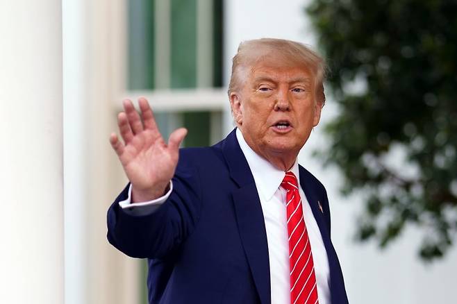 도널드 트럼프 미국 대통령