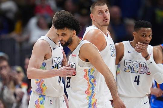 덴버 너기츠 선수들. 사진[AP=연합뉴스]