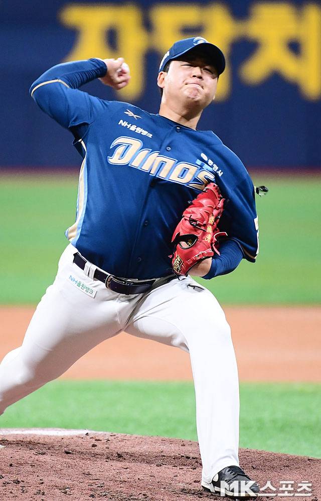NC 신민혁은 5월 말경 한 차례 휴식을 취할 전망이다. 사진=김영구 기자