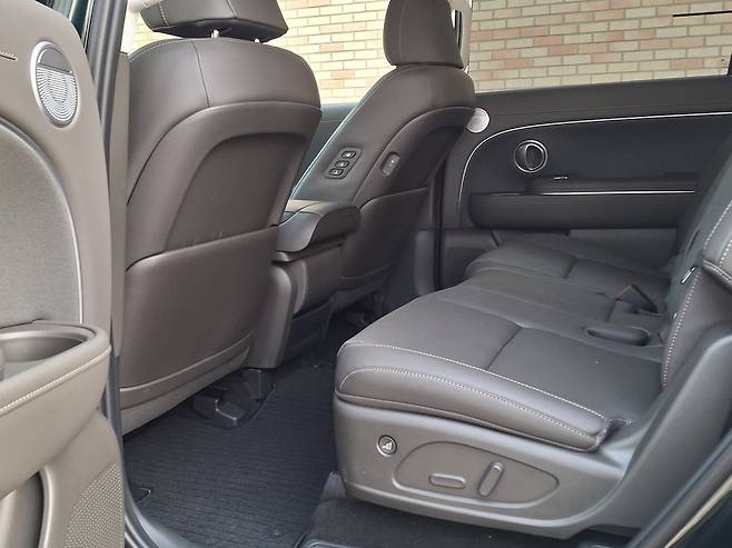 팰리세이드 하이브리드 2열 [김성우 기자]