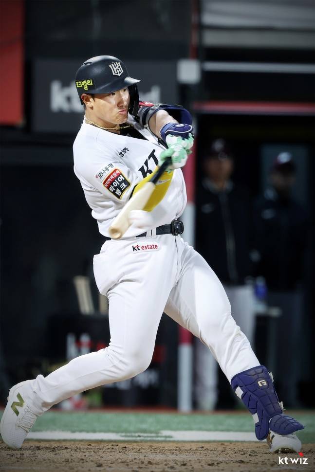 KT 안현민. /사진=KT 위즈 제공