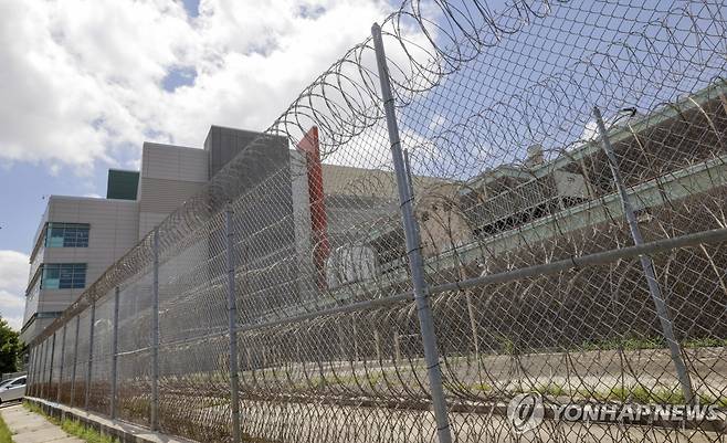 집단 탈주가 발생한 미국 뉴올리언스의 수감시설 [AP 연합뉴스 자료사진. 재판매 및 DB 금지]