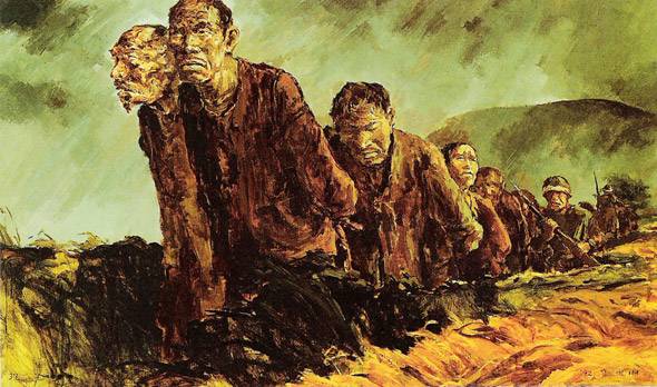 강요배 화백의 작품 ⓒ제주의소리 자료사진