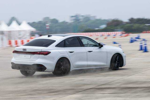 아우디 A5의 후면부 모습. 아우디코리아 제공