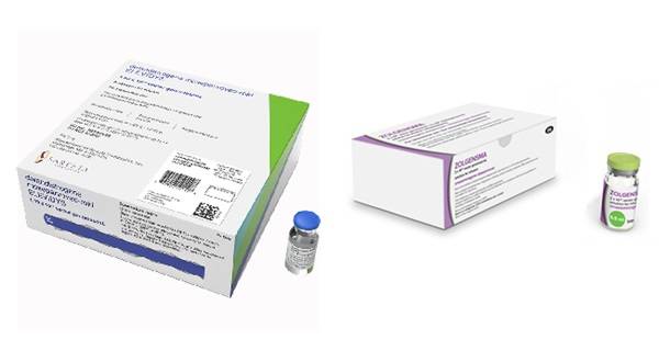 왼쪽부터 엘레비디스, 졸겐스마/사진=사렙타 테라퓨틱스, 노바티스 제공