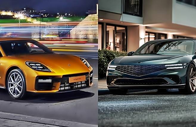 곤충의 변태에서 영감을 받아 탄생한 퓨전 쿠페 [사진제공=포르쉐, 제네시스]