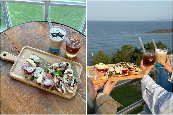 앙버터와 크림치즈슬라이스 등 시그니처 메뉴.  /사진= 강예신 기자