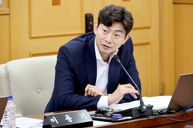 이용기 의원. 대전시의회 제공