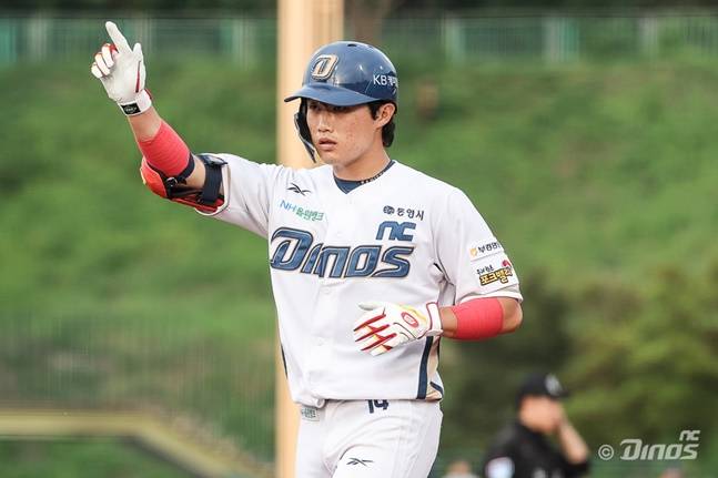 NC 최정원. /사진=NC 다이노스 제공