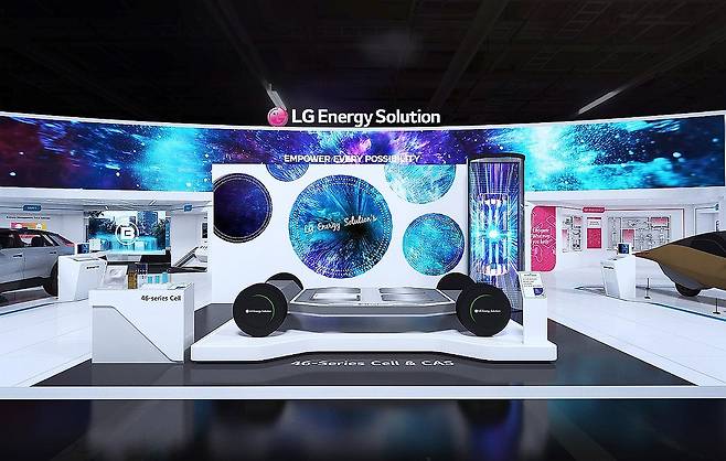 LG에너지솔루션, '인터배터리 2025' 참가 (서울=연합뉴스) LG에너지솔루션 인터배터리 2025 부스 조감도. 2025.2.23 [LG에너지솔루션 제공. 재판매 및 DB 금지] photo@yna.co.kr