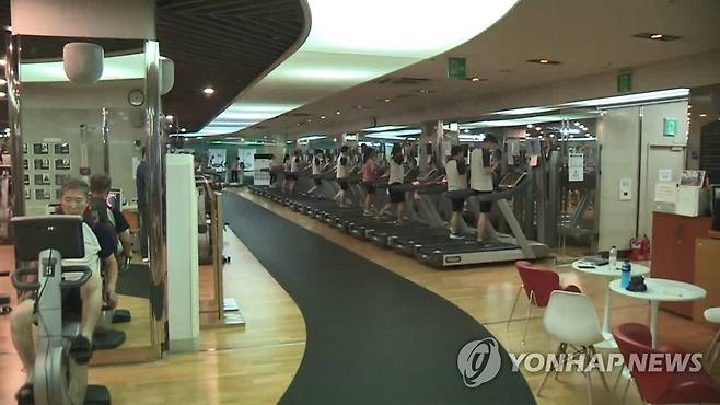 헬스장 [연합뉴스TV 제공]