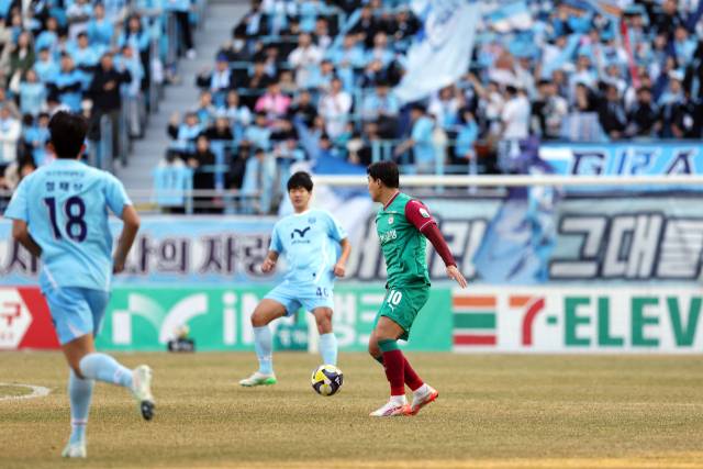 주민규 대전하나시티즌 선수. 대전하나 제공