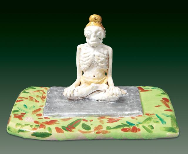 권상인의 '20상도' 중 '고행'. 산목&휘 갤러리 제공