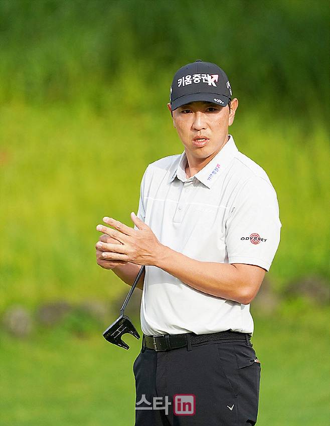 배상문이 18일 제주 핀크스 골프클럽에서 열린 SK텔레콤 오픈에 출전해 경기하고 있다. (사진=이데일리 골프in 김상민 기자)