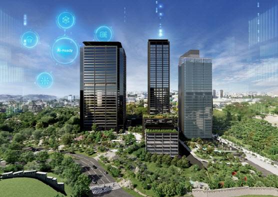 이지스자산운용이 추진하는 ‘이오타 서울’이 국내 최초로 ‘AI-레디’ 오피스를 표방하며 새로운 업무 환경의 시작을 알리고 있다. (자료=이지스자산운용)