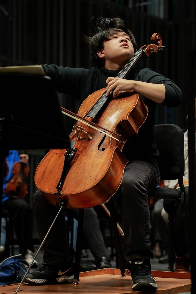 첼리스트 한재민 (c) Sanne Bakkes(빈체로 제공)