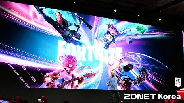 퀄컴은 에픽게임스와 협력해 포트나이트 최적화를 진행하고 있다고 밝혔다. (사진=지디넷코리아)