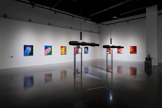 엄정순, '당신의 눈동자를 보는 망원경'(2025). 부산현대미술관 제작 지원. /부산현대미술관