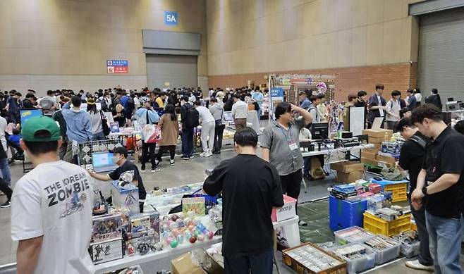 레트로 장터 전경