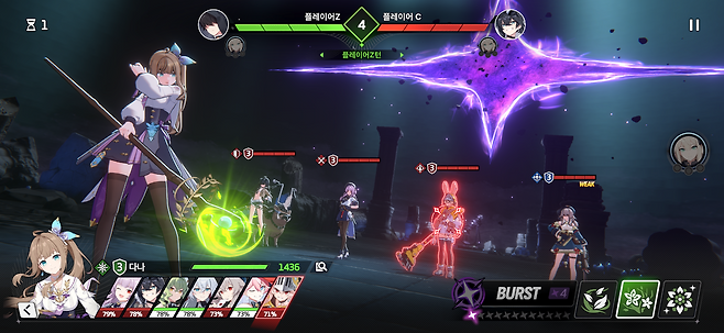 ▲ FGT 후반부에는 PVP 콘텐츠인 '건틀렛', 그것도 실시간 대전을 체험할 수 있었다