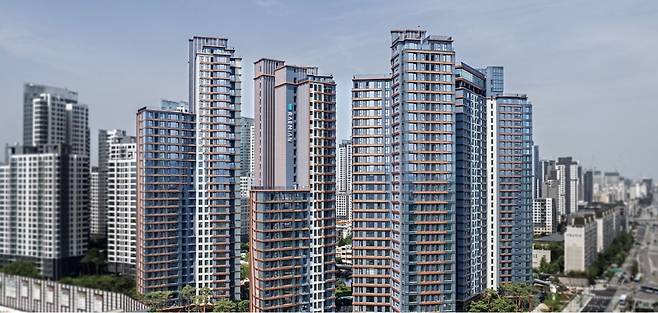 래미안 원펜타스 전경. 사진=삼성물산 제공