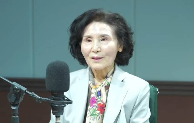 19일 인터뷰에 나선 김문수 국민의힘 대선 후보 부인 설난영 여사. 매일신문 유튜브 영상 캡처