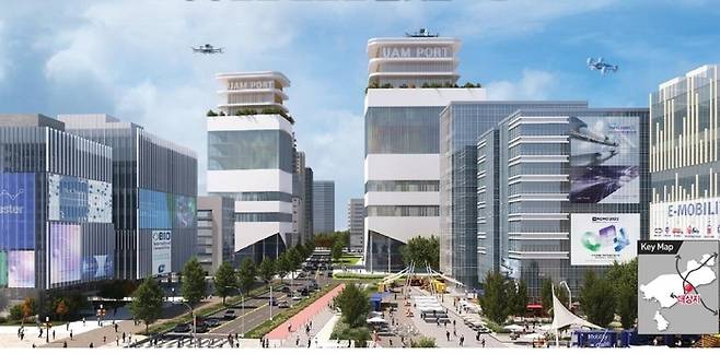 신산업 거점으로 조성될 영종도 제3유보지 조감도 [사진 = 인천시]