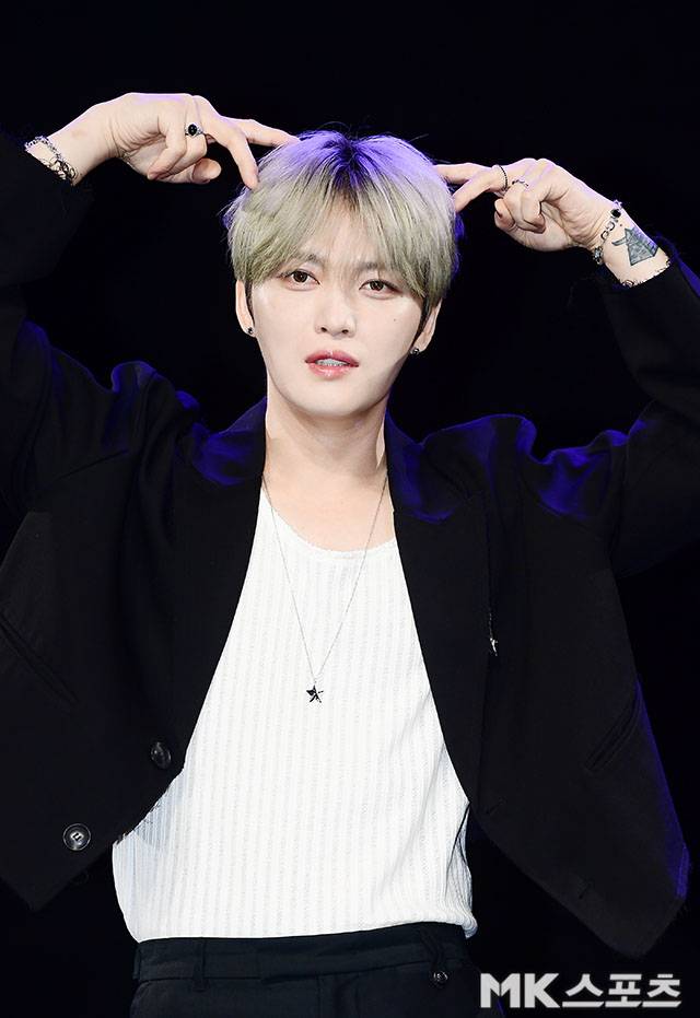 19일 오후 가수 김재중의 EP ‘Beauty in Chaos’의 발매 기념 오프라인 기자간담회가 열렸다. 사진=김영구 기자