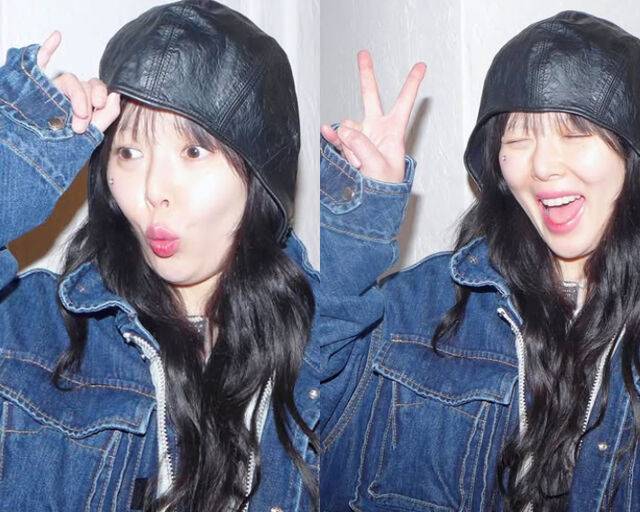 현아가 남편 용준형과 데이트에 장난기 가득한 모습을 보였다. / 현아 SNS 캡처