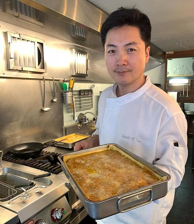 김낙영 셰프. 서교난면방